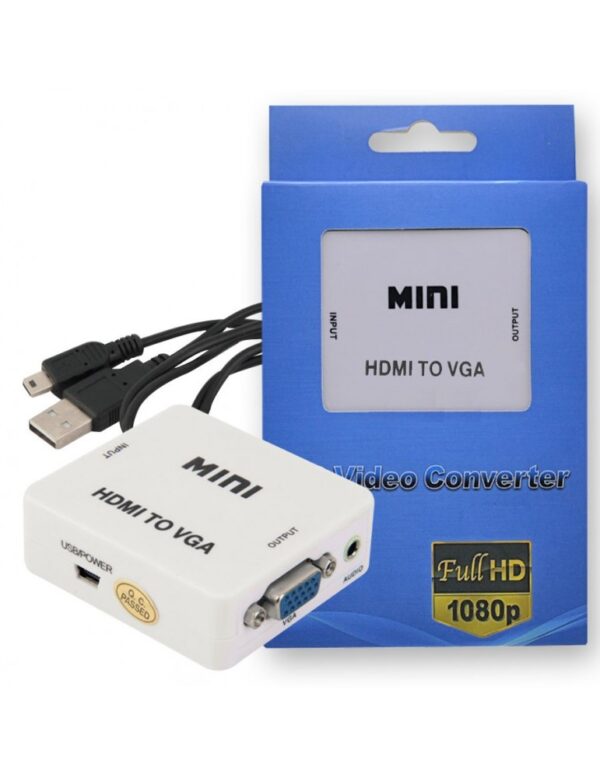 Adaptador HDMI a VGA Activo