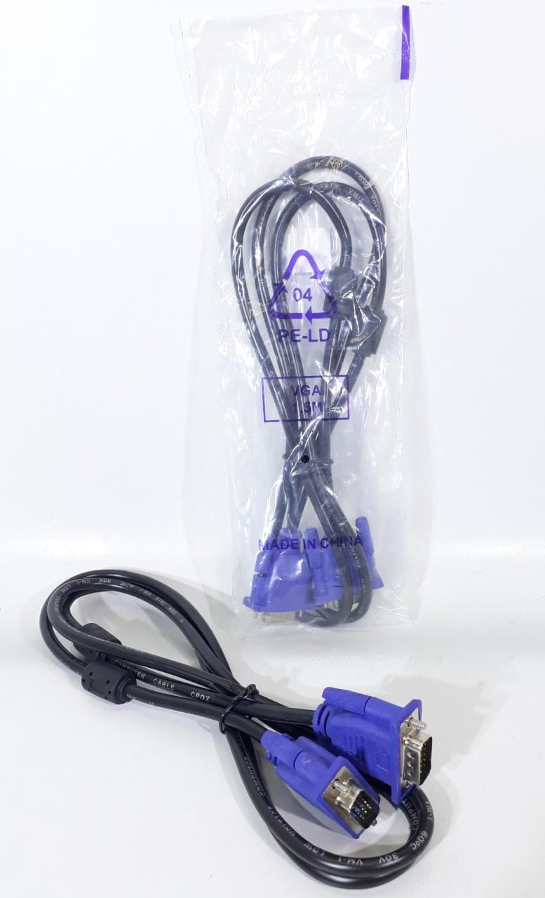Cable Vga-vga C/filtro 1,50 Mts