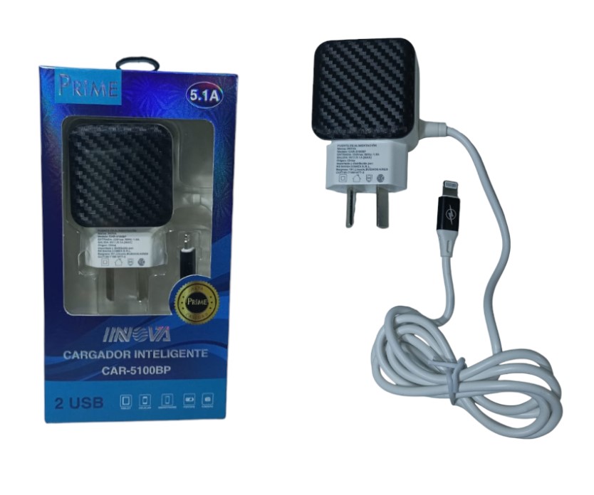 Cargador PRIME Iphone 5.1A