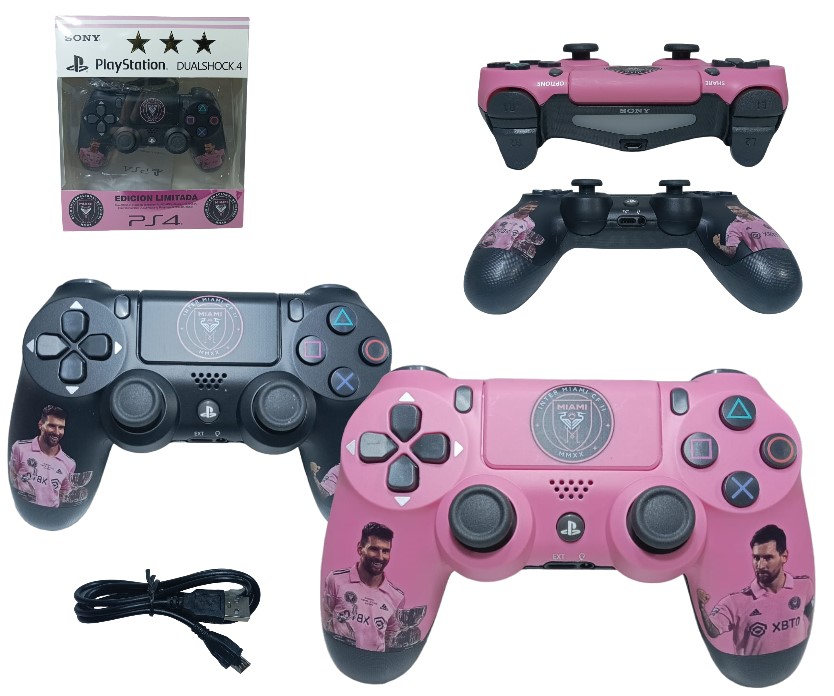 Joystick Inalambrico Compatible Con Ps4 Pc Cel Messi 10