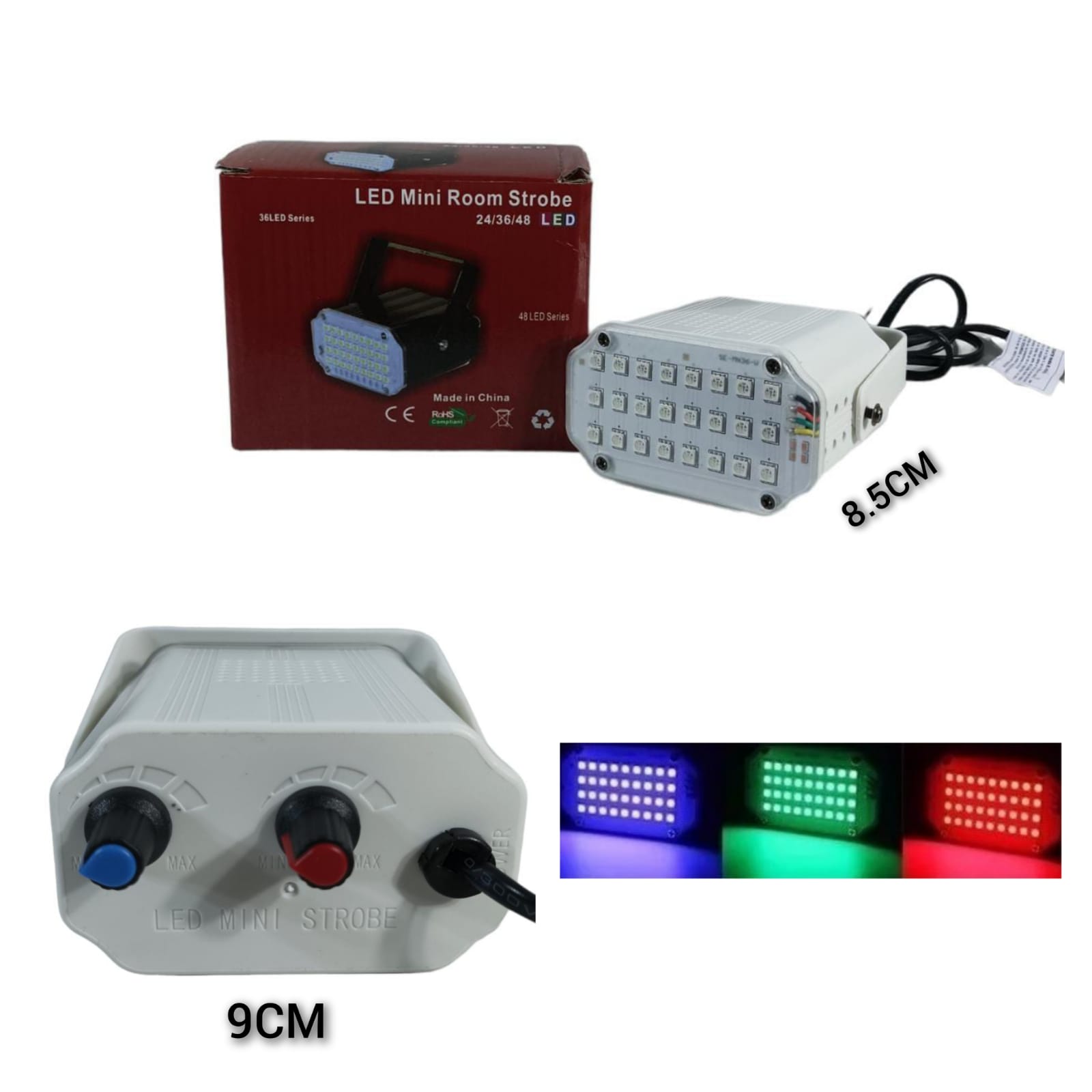 REFLECTOR FLASH RGB 24LED