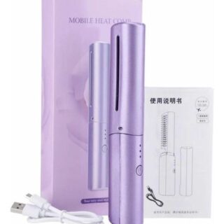 Cepillo Alisador Electrónico Para Pelo USB